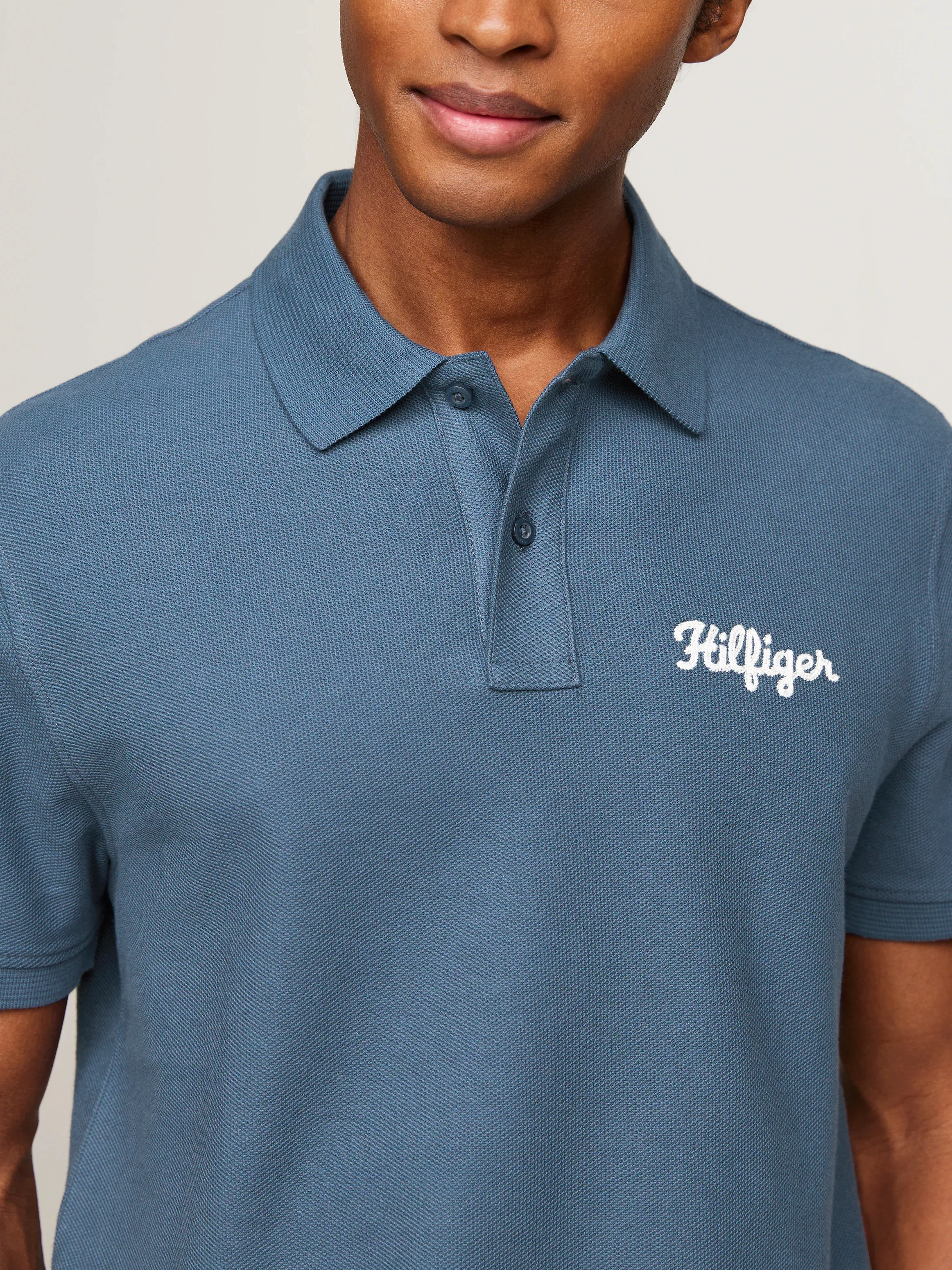 Tommy Hilfiger Poloshirt HILFIGER CHAINSTITCH REG POLO günstig online kaufen