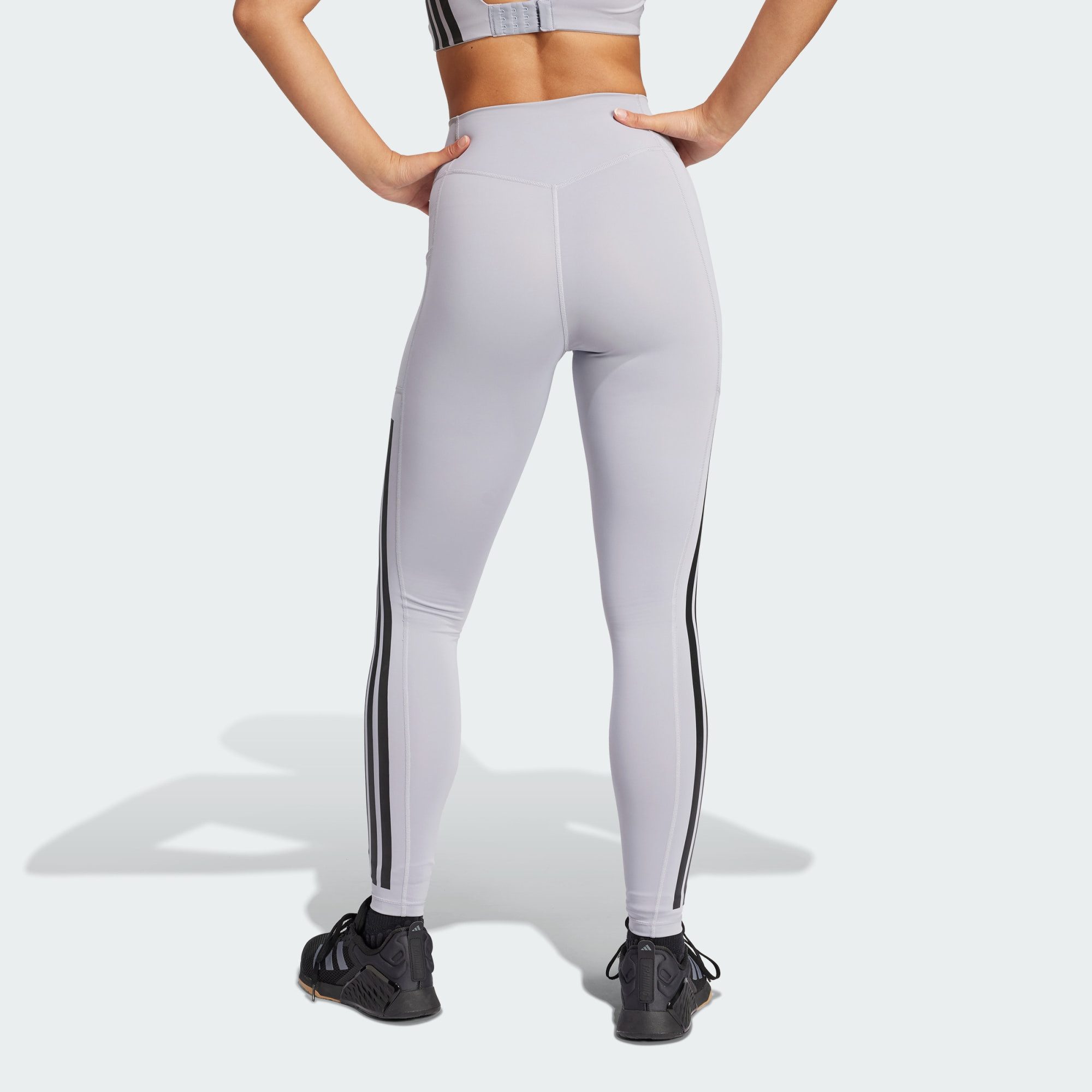 adidas Performance Funktionstights OPTIME 3-STREIFEN FULL-LENGTH günstig online kaufen