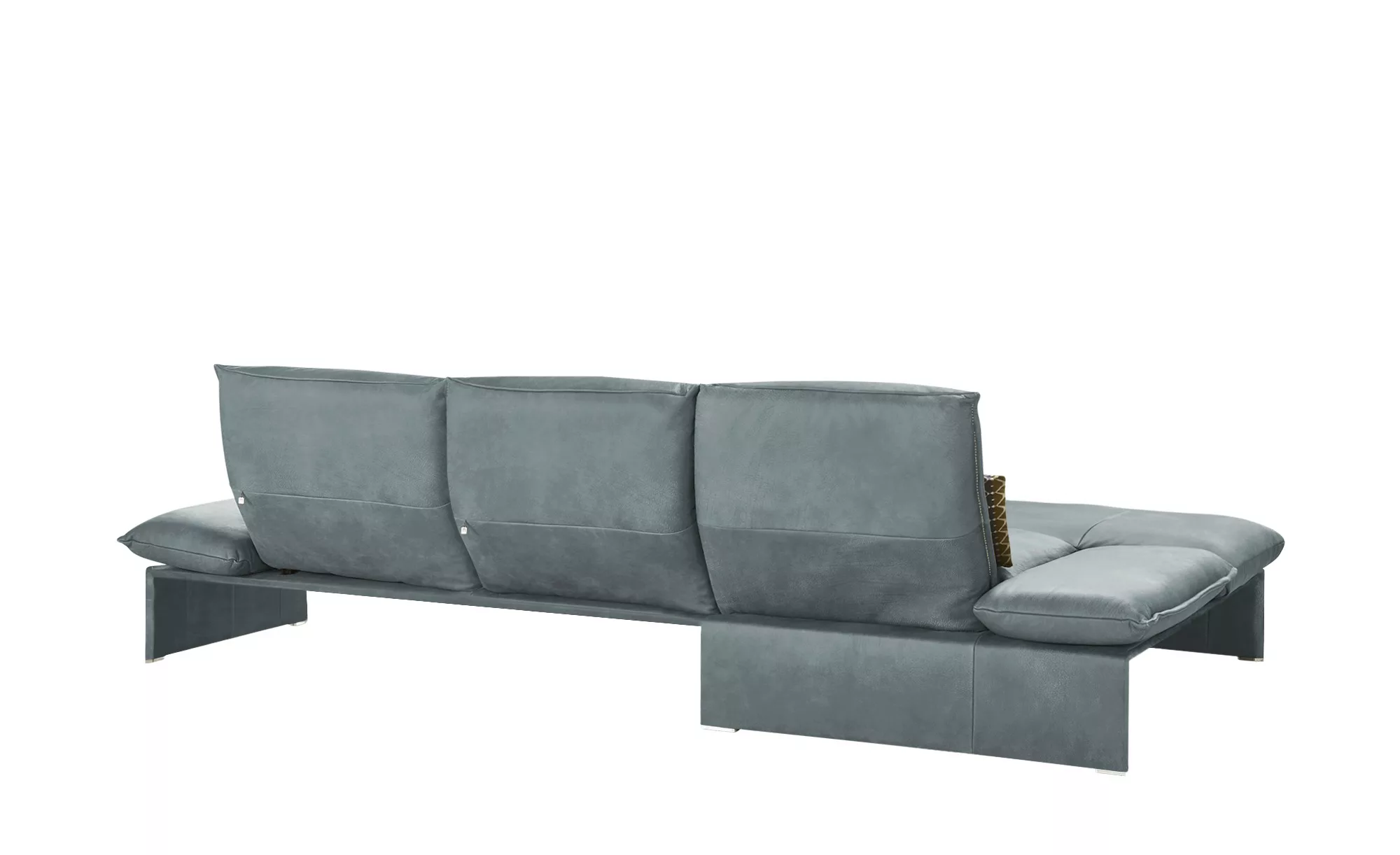 KOINOR Leder-Ecksofa  Humfrey ¦ blau ¦ Maße (cm): B: 314 H: 93 T: 159.0 Pol günstig online kaufen