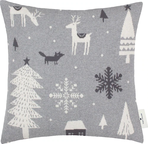 TOM TAILOR HOME Dekokissen »Scandinavian«, aus hochwertiger Baumwolle, Kiss günstig online kaufen