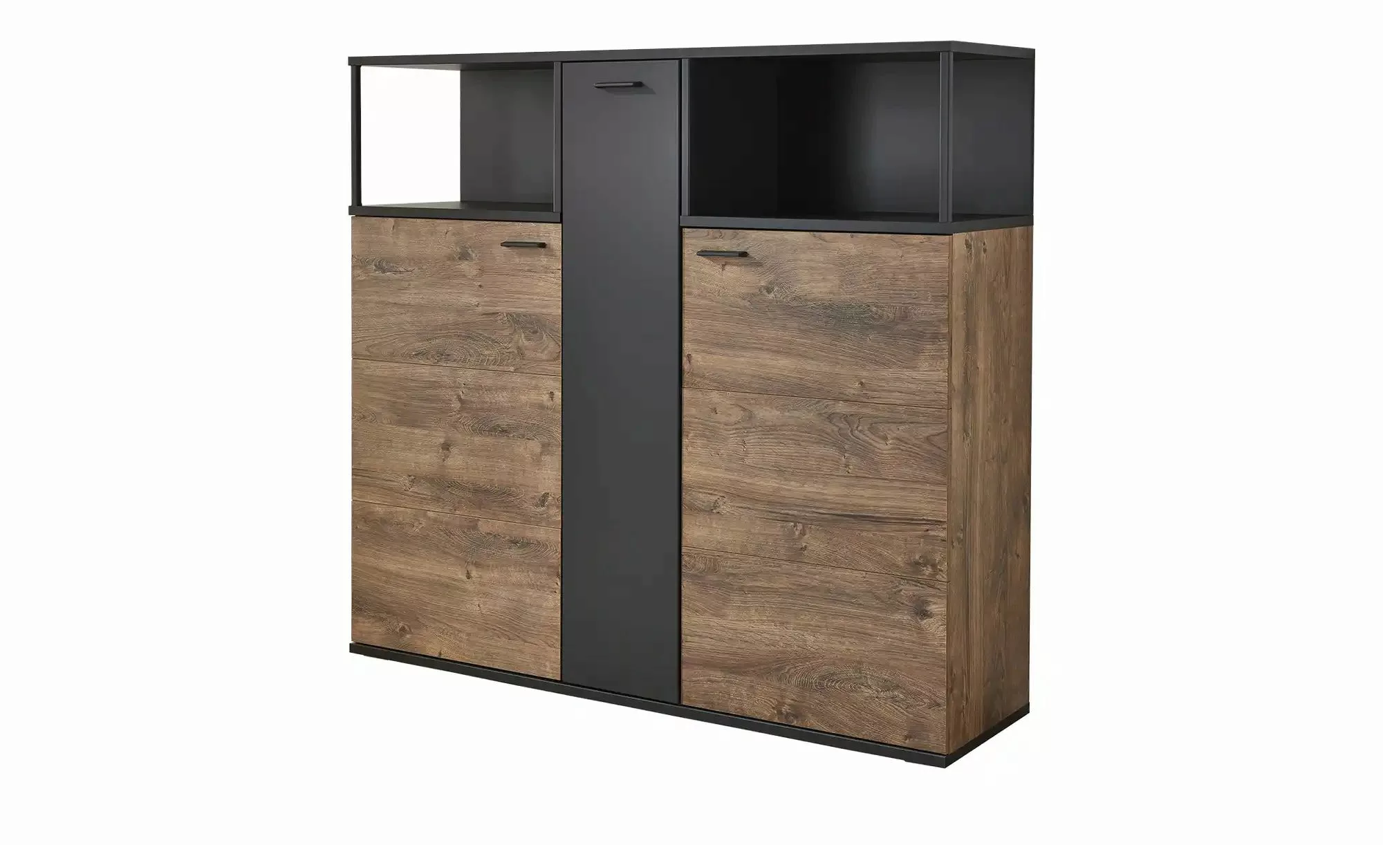 uno Highboard  Bacoor ¦ holzfarben ¦ Maße (cm): B: 150 H: 140 T: 44.0 Kommo günstig online kaufen