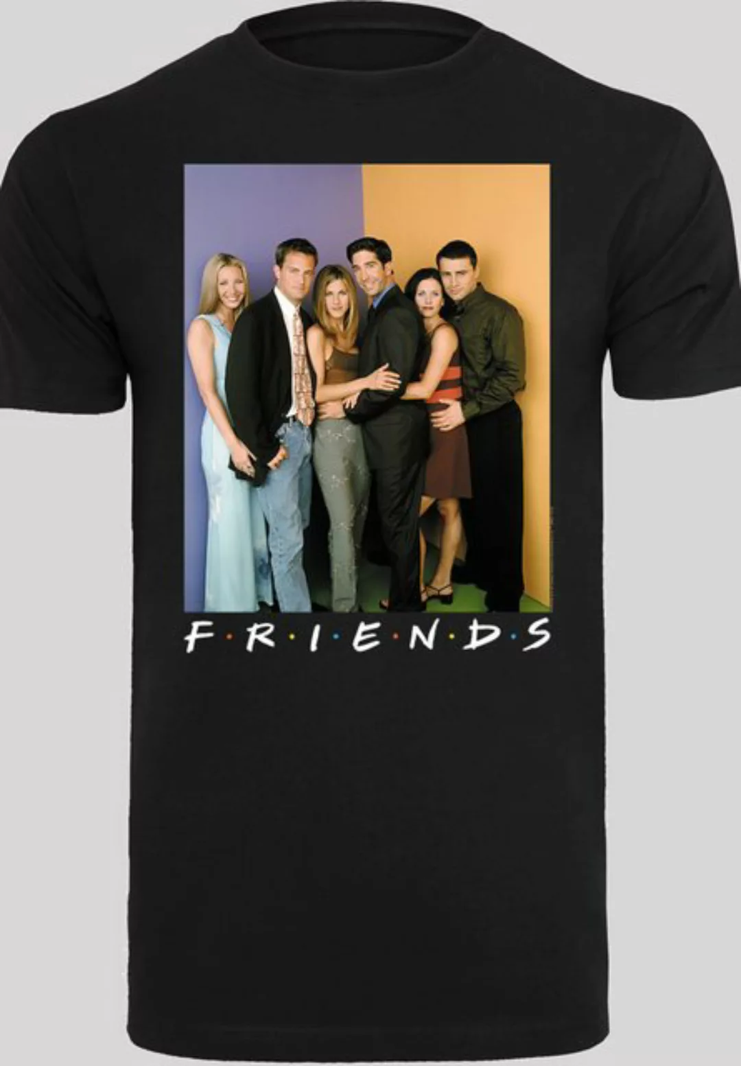 F4NT4STIC Kurzarmshirt F4NT4STIC Herren Friends Group Photo with T-Shirt Ro günstig online kaufen