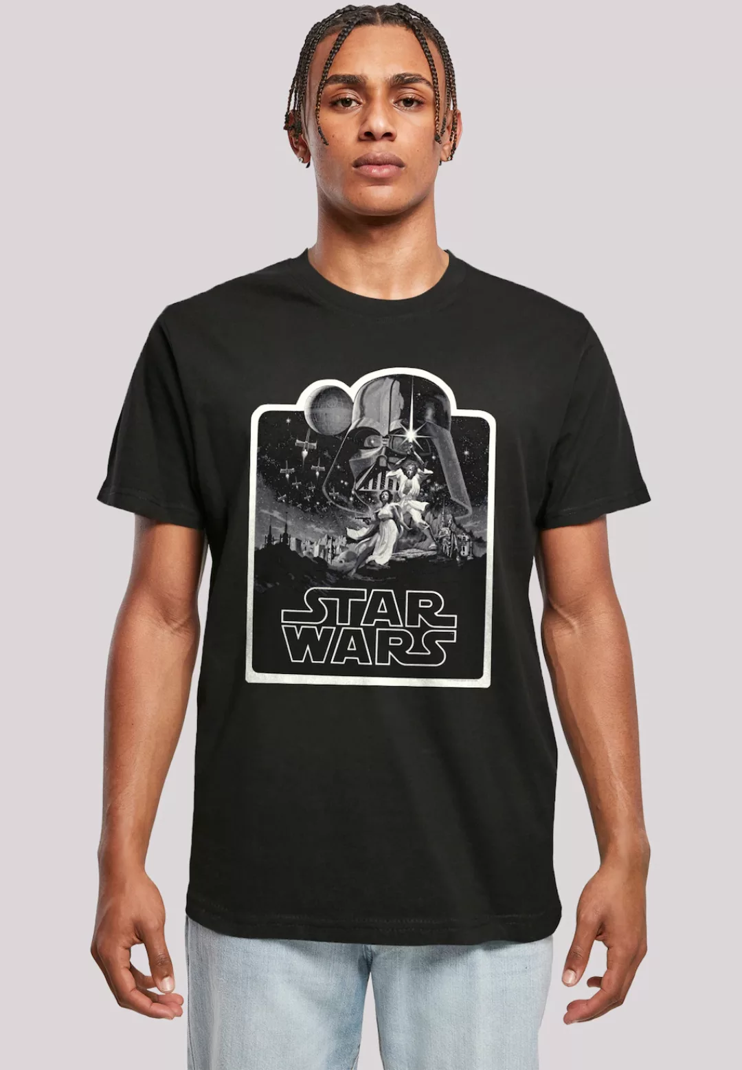 F4NT4STIC T-Shirt "Star Wars Vintage", Premium Qualität günstig online kaufen