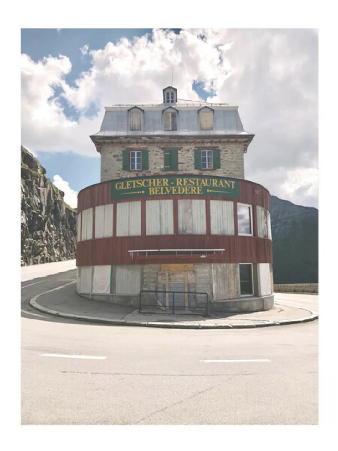 Poster / Leinwandbild - Mantika Hotel Belvedere günstig online kaufen