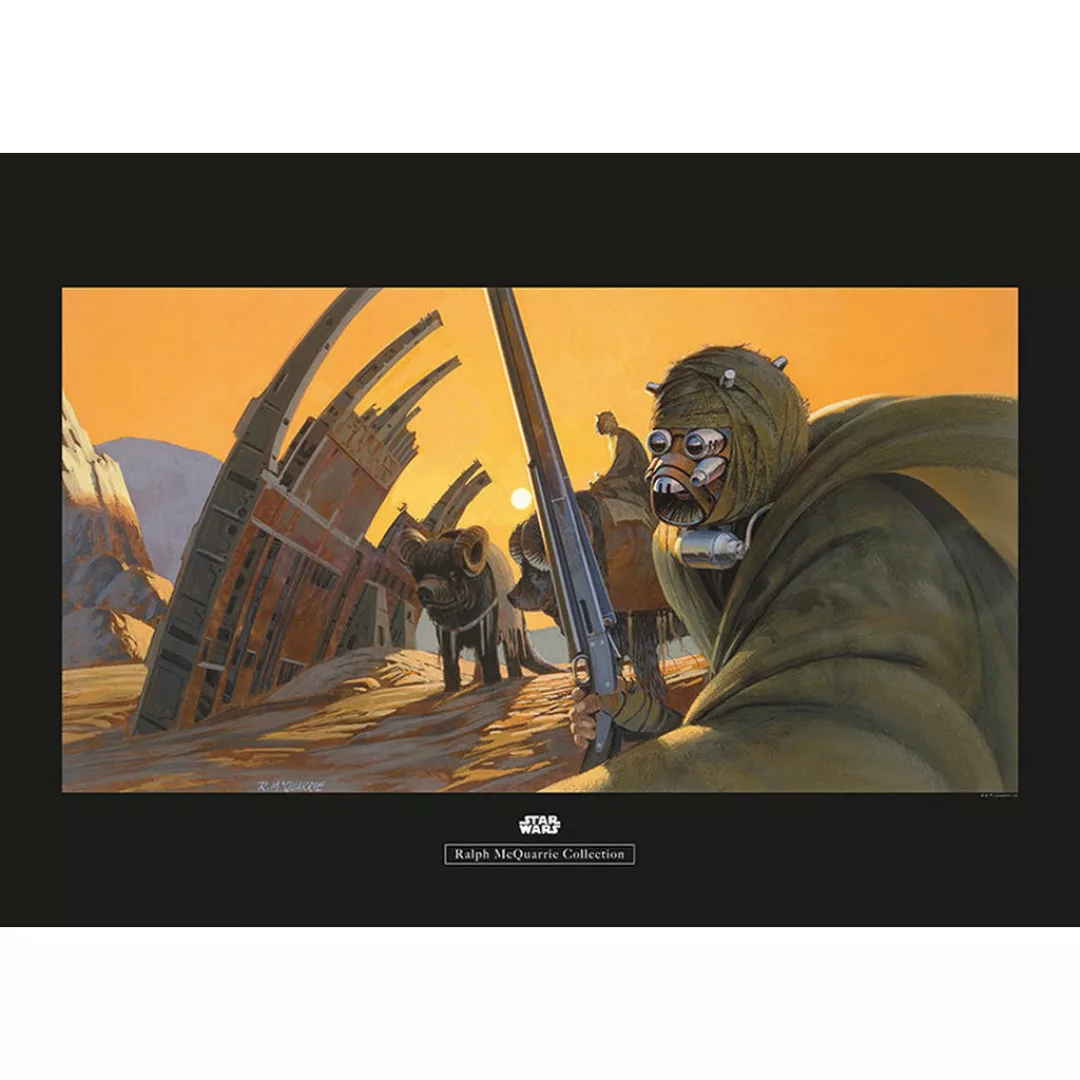 Komar Wandbild Star Wars Classic RMQ Tusken Star Wars B/L: ca. 70x50 cm günstig online kaufen