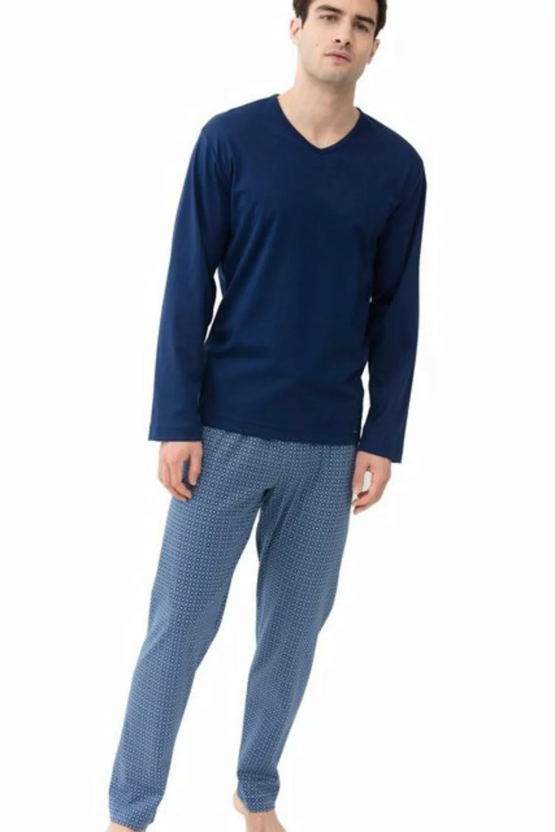 Mey Schlafhose Vesanto (1-tlg) Schlafanzug Hose - Baumwolle - Lange Loungeh günstig online kaufen