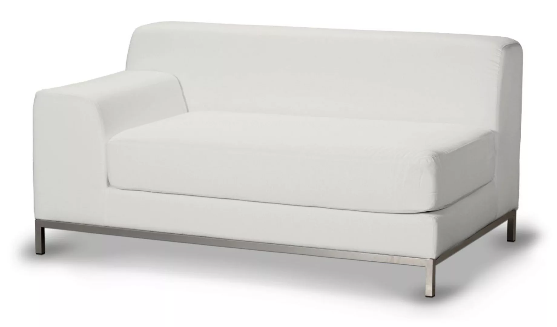 Bezug für Kramfors 2-Sitzer Sofa, Lehne links, naturweiß, Bezug für Kramfor günstig online kaufen