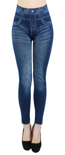 dy_mode Thermoleggings Thermo Leggings Damen Jeggings Gefüttert Thermoleggi günstig online kaufen