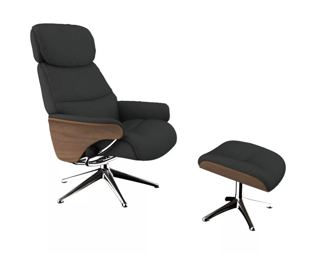 FLEXLUX Relaxsessel "Relaxchairs Aarhus", Relaxfunktion & Kopf- Rückenverst günstig online kaufen