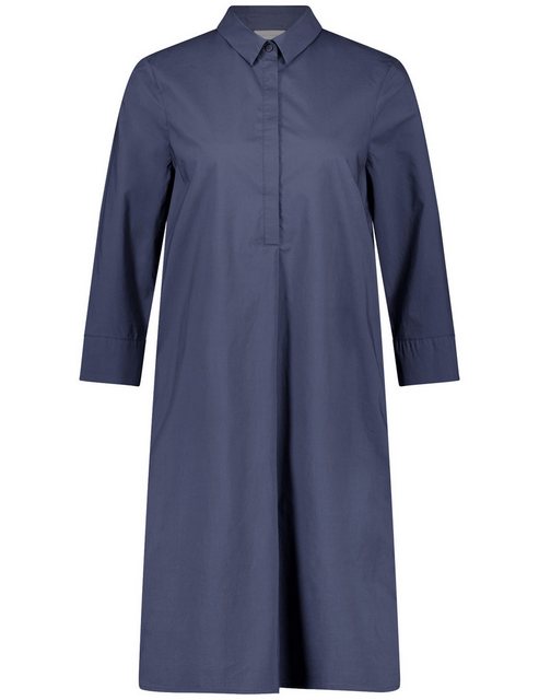 GERRY WEBER Midikleid Schlichtes Blusenkleid aus reiner Baumwolle günstig online kaufen