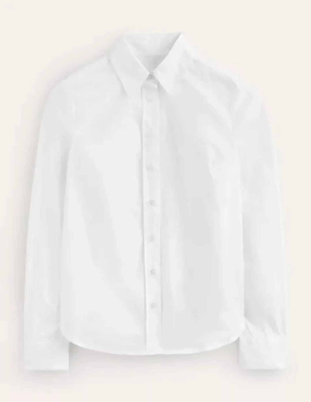 Sienna Baumwollhemd Damen Boden, Weiß günstig online kaufen