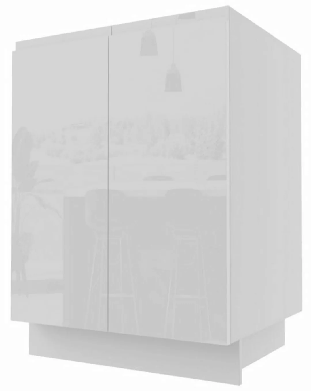 Feldmann-Wohnen Unterschrank Florence (Florence, 1-St) 60cm Front- & Korpus günstig online kaufen