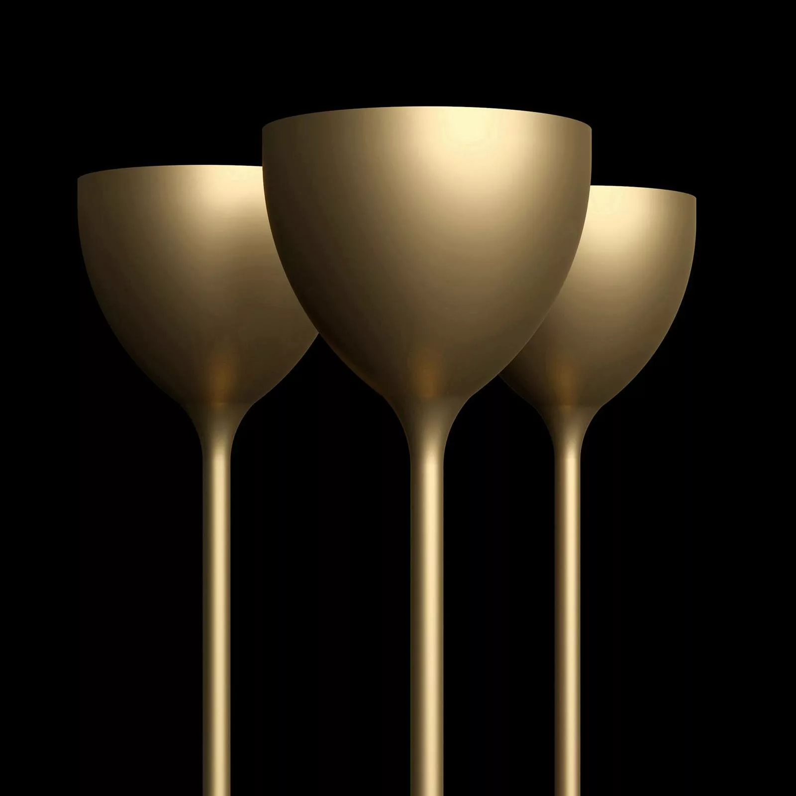 Rotaliana Drink LED-Stehleuchte, luxus gold günstig online kaufen