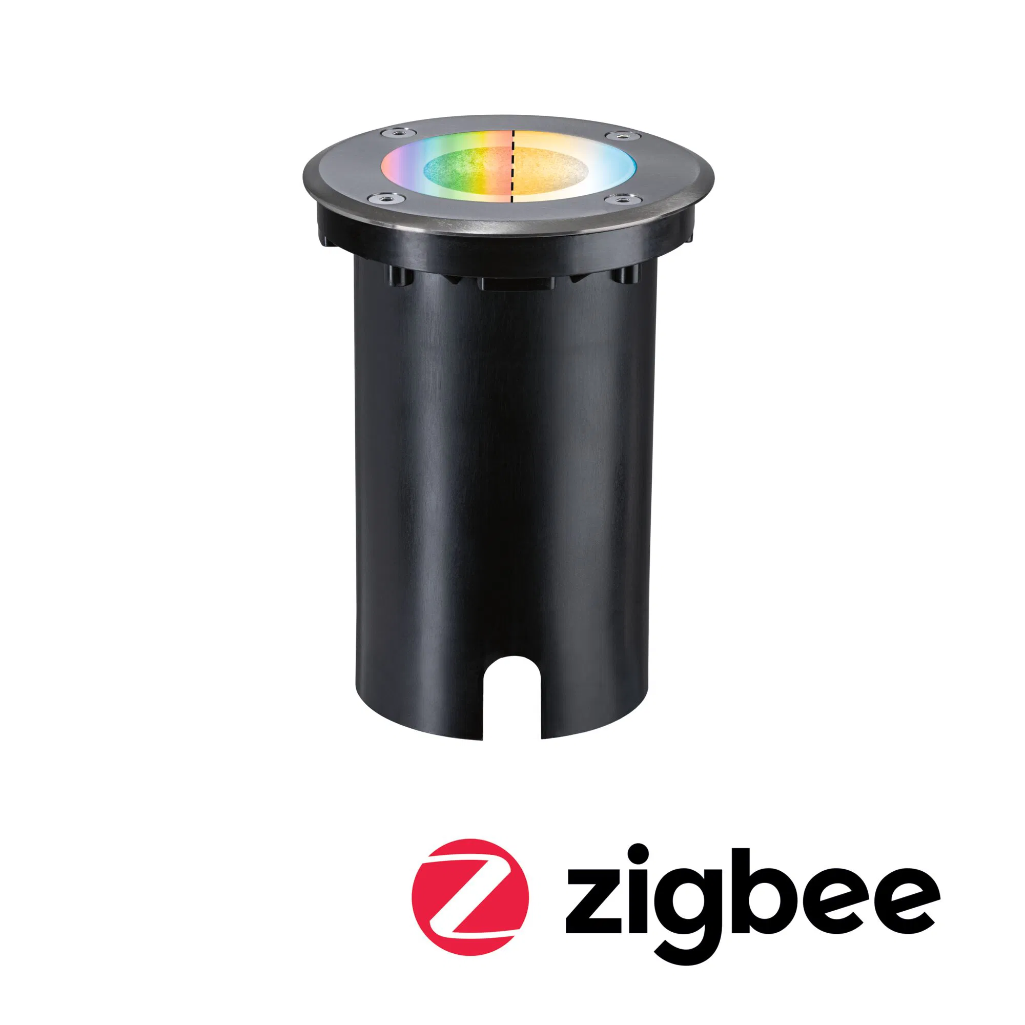 Smarter Zigbee 3.0 LED Bodeneinbaustrahler Floor RGBW in Eisen-gebürstet 4, günstig online kaufen