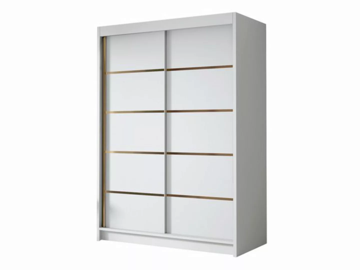 MIRJAN24 Kleiderschrank Lungo IV (mit zwei Schwebetüren) 120x58x200 cm günstig online kaufen