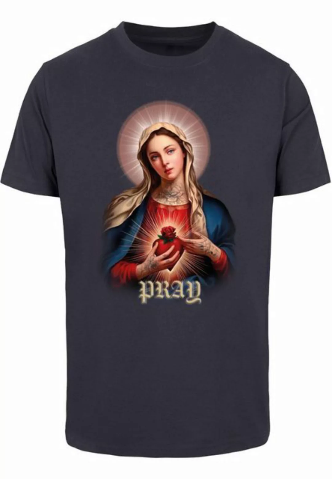 MisterTee T-Shirt MisterTee Herren Praying Mary Tee (1-tlg) günstig online kaufen