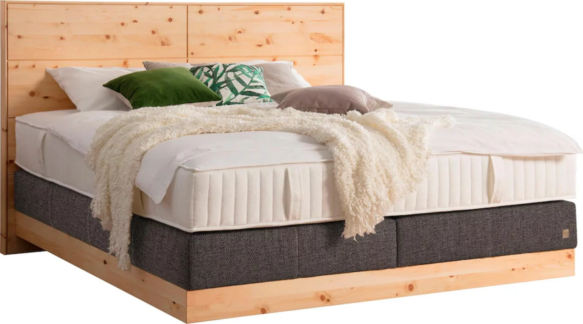 ADA premium Boxspringbett "Chalet", Grand Comfort TF 1000 PM, Zirbenholz na günstig online kaufen