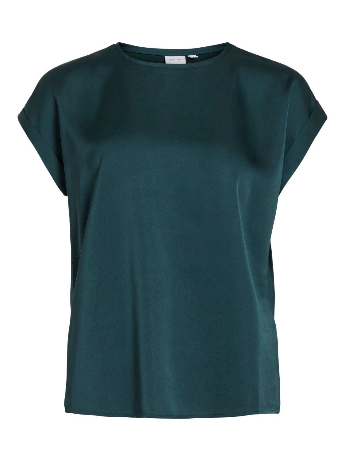 Vila Kurzarmshirt VIELLETTE S/S SATIN TOP günstig online kaufen