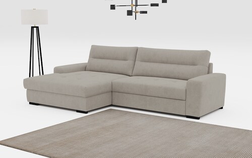COTTA Ecksofa "Cappa L-Form", wahlweise mit Bettfunktion & Bettkasten günstig online kaufen