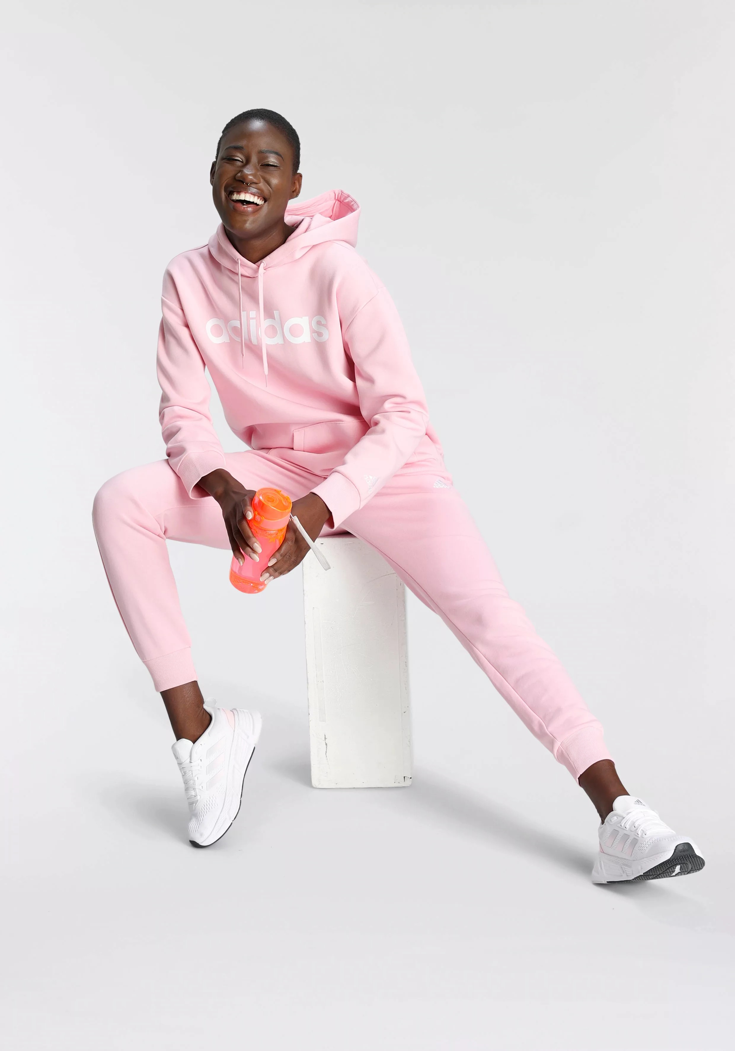adidas Sportswear Kapuzensweatjacke "ESSENTIALS OVERSIZE FLEECE HOODIE", (1 günstig online kaufen