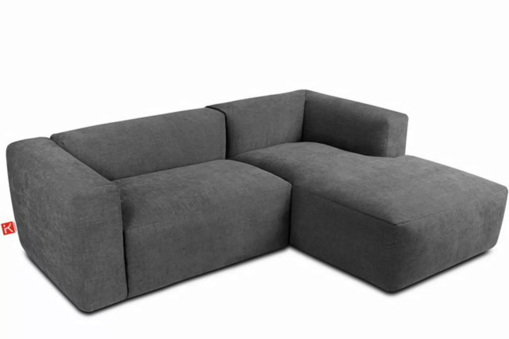 KONSIMO® Ecksofa Rechts Ecksofa BUFFO, hergestellt in der EU,extrem weicher günstig online kaufen