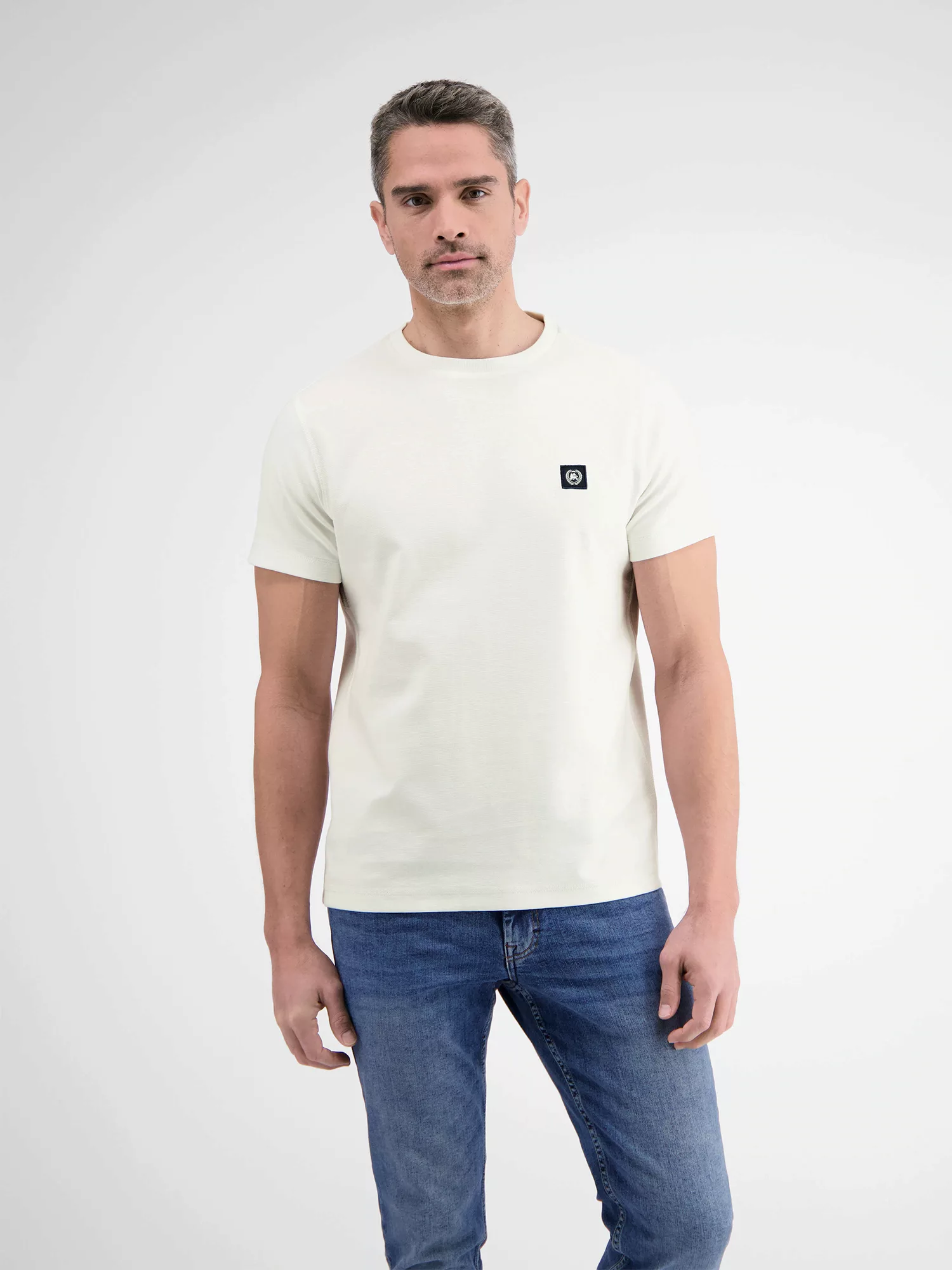 LERROS T-Shirt "LERROS Unifarbenes Herren T-Shirt in Cool & Dry Qualität" günstig online kaufen