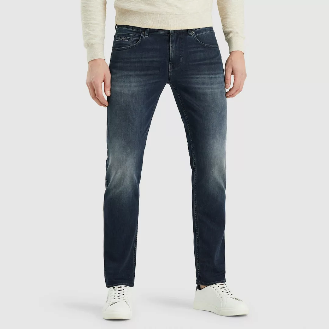 PME Legend Herren Jeans NIGHTFLIGHT - Regular Fit - Blau - Dark Clean Blue günstig online kaufen