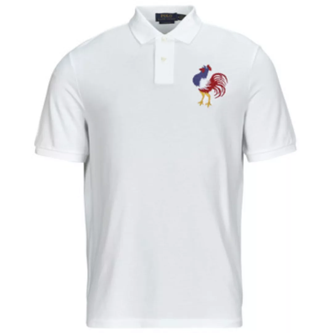 Polo Ralph Lauren  Poloshirt POLO COUPE DROITE EN COTON BRODE günstig online kaufen