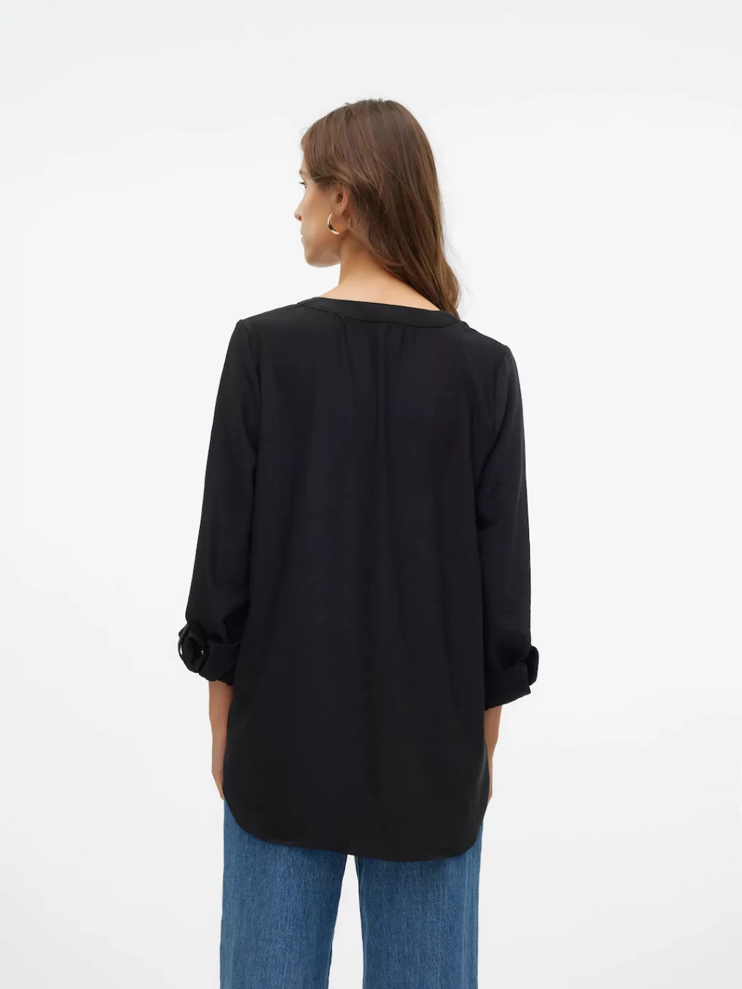 Vero Moda Blusenshirt "VMANI LS TOP WVN GA NOOS" günstig online kaufen