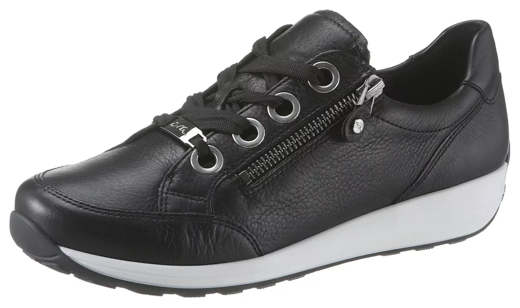 Ara Sneaker "OSAKA", Freizeitschuh, Halbschuh, Schnürschuh in bequemer Schu günstig online kaufen