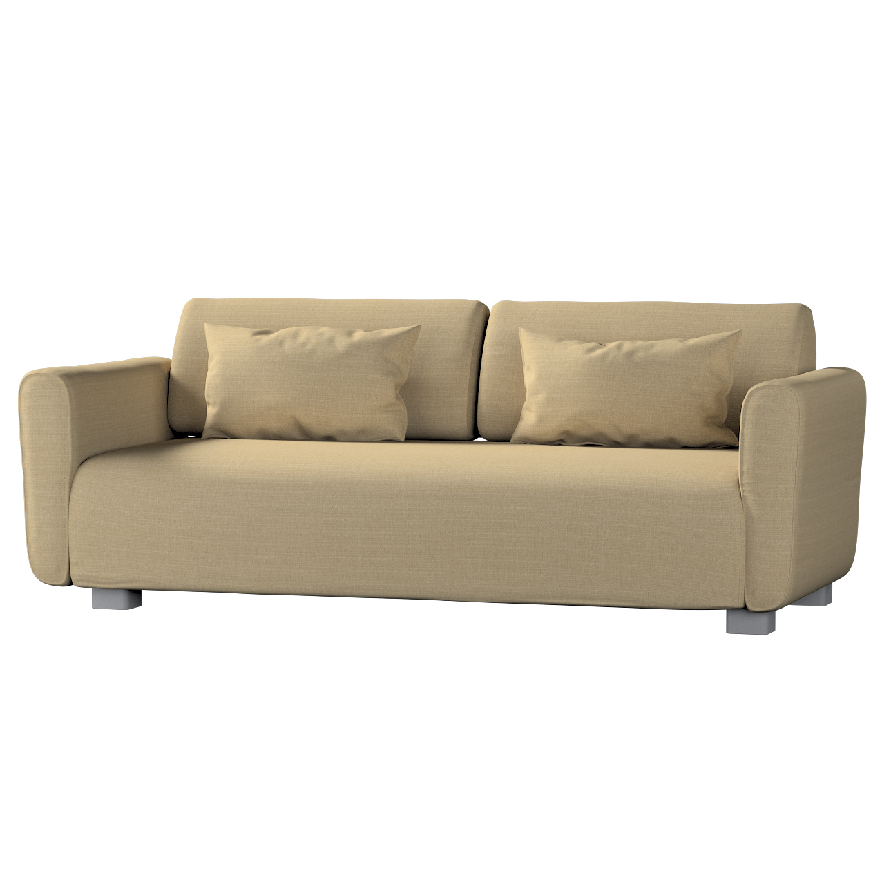 Bezug für Mysinge 2-Sitzer Sofa, dunkelbeige, Sofabezug Mysinge 2-Sitzer, L günstig online kaufen