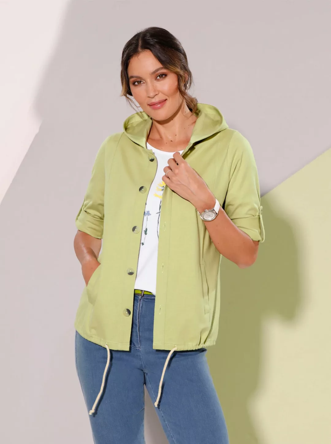 Classic Basics Shirtjacke "Shirtjacke", (1 tlg.) günstig online kaufen