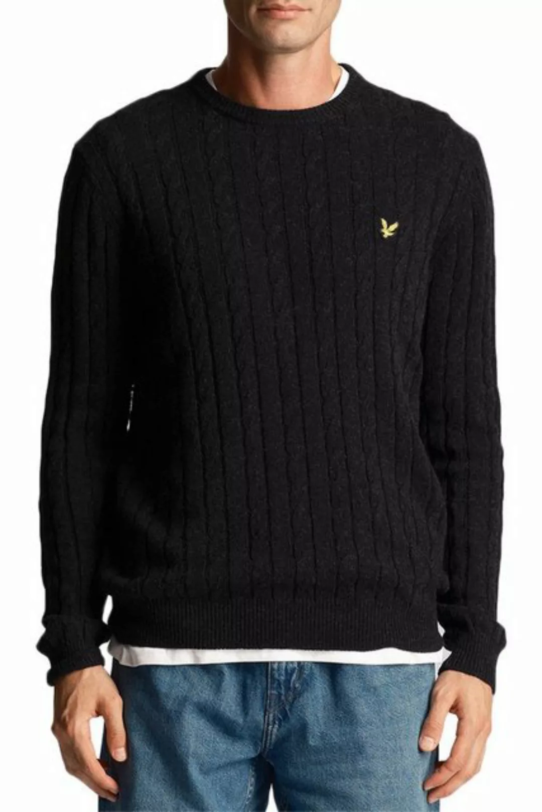 Lyle & Scott Strickpullover Mit Wollanteil günstig online kaufen