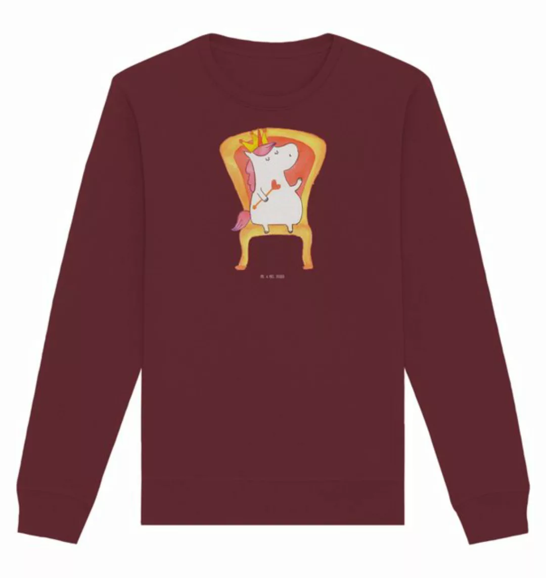 Mr. & Mrs. Panda Longpullover Größe XL Einhorn Prinzessin - Burgundy - Gesc günstig online kaufen