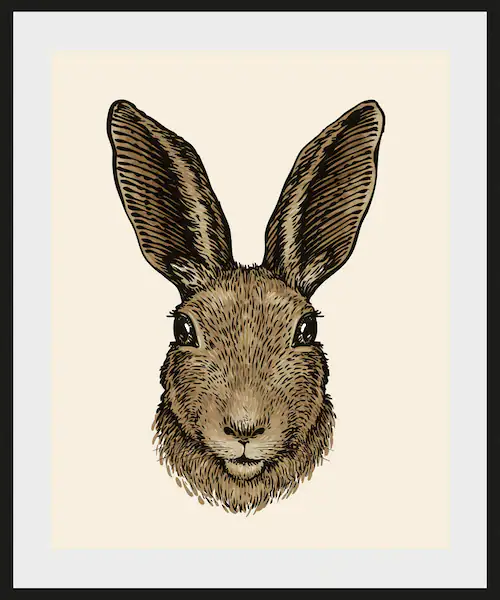 queence Bild "Agus", Hase-Hasen-Haustiere-Kunst-Ostern, (1 St.), HD Premium günstig online kaufen