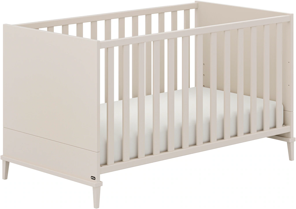 YUNY by PAIDI Babybett "SISTER LOU in Beige", Gitterbett höhenverstellbar, günstig online kaufen