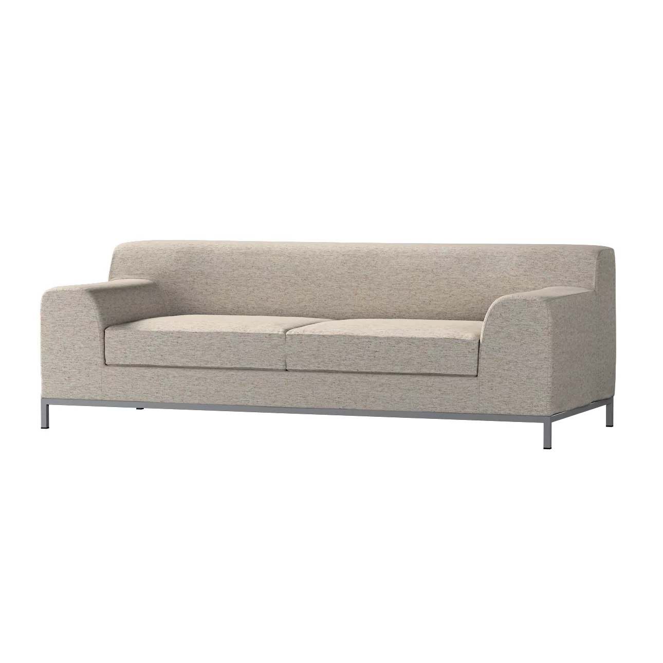 Bezug für Kramfors 3-Sitzer Sofa, grau-beige, Sofahusse, Kramfors 3-Sitzer, günstig online kaufen