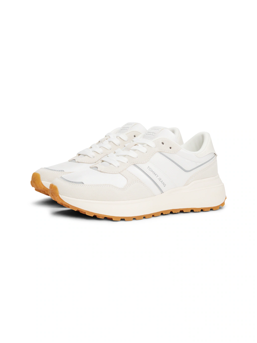 Tommy Jeans Keilsneaker "TJW CLEATED RUNNER", Freizeitschuh, Schnürschuh, H günstig online kaufen