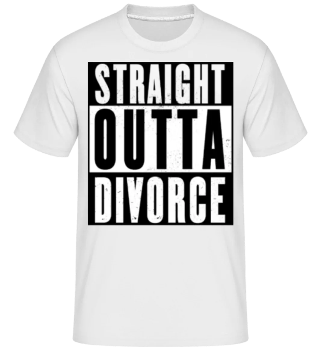 Straight Outta Divorce · Shirtinator Männer T-Shirt günstig online kaufen
