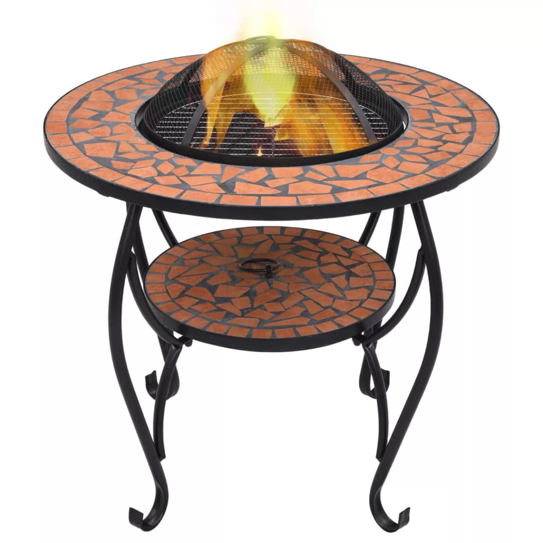 Feuerschale Mosaik Terrakotta 68 Cm Keramik günstig online kaufen