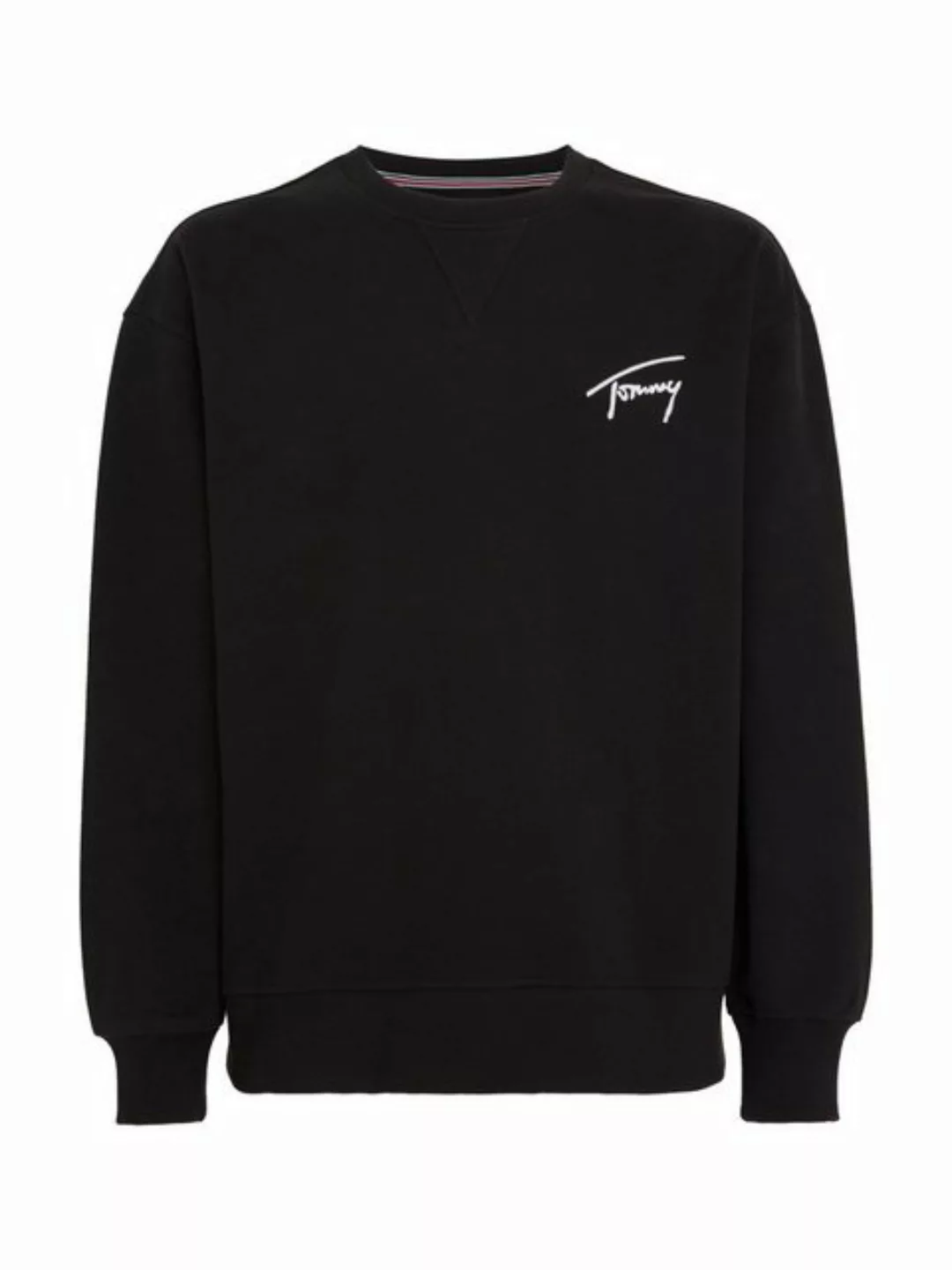 Tommy Jeans Sweatshirt TJM RLX SIGNATURE CREW EXT mit Rundhalsausschnitt günstig online kaufen