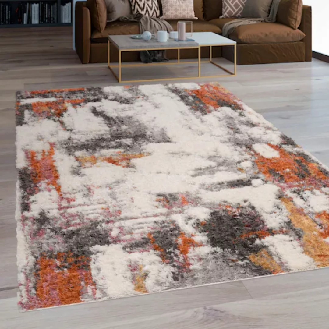Paco Home Hochflor-Teppich »Vincenza 282«, rechteckig günstig online kaufen