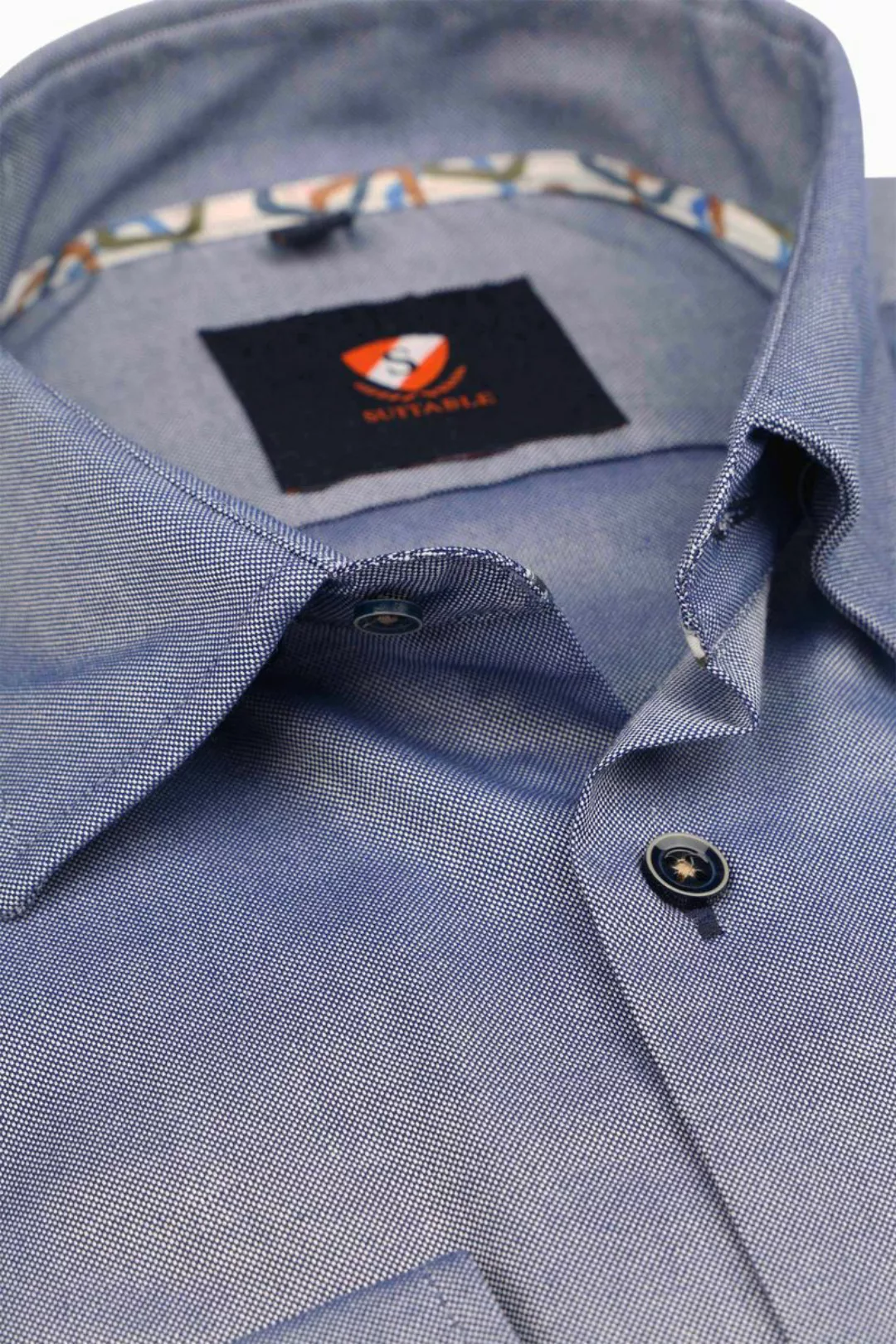 Suitable Hemd Oxford Blau - Größe 40 günstig online kaufen