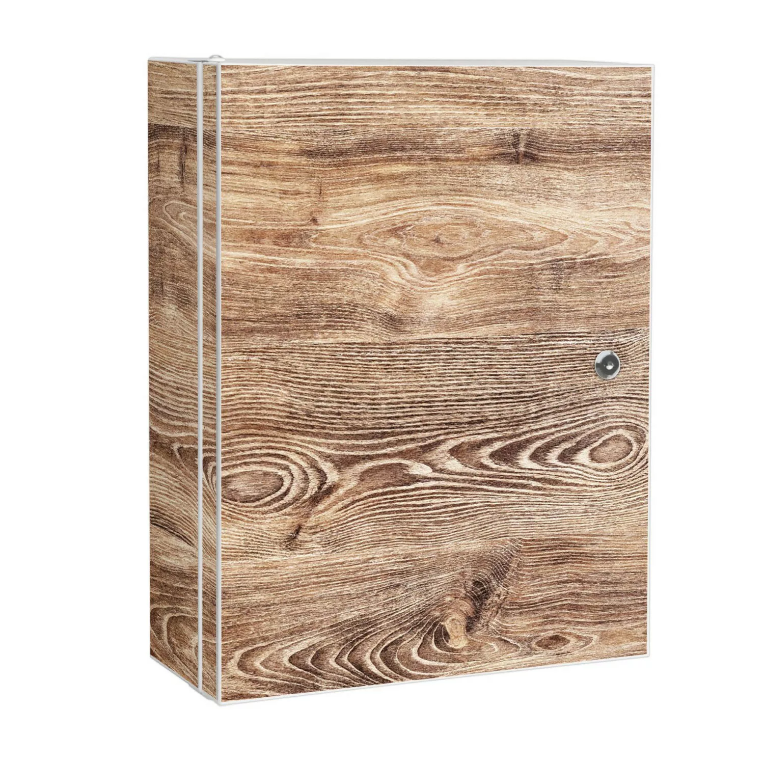 Banjado XXL Medizinschrank Abschliessbar 35x46x15cm Arzneischrank Weiß Aus günstig online kaufen