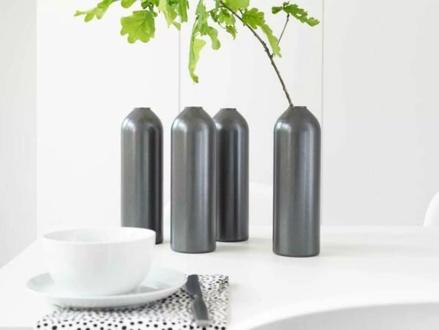 Upcycling Feuerlöscher Kerzenhalter/vase Fire - Neutral günstig online kaufen