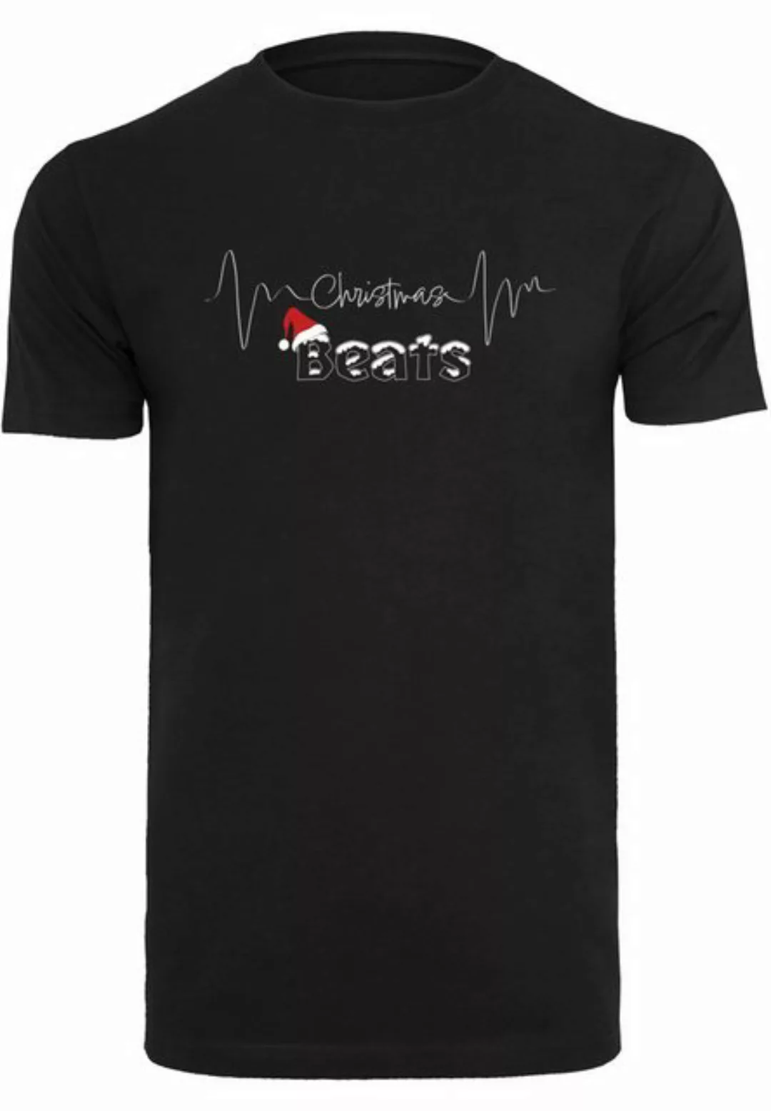 Merchcode T-Shirt Merchcode Herren Christmas beats T-Shirt Round Neck (1-tl günstig online kaufen