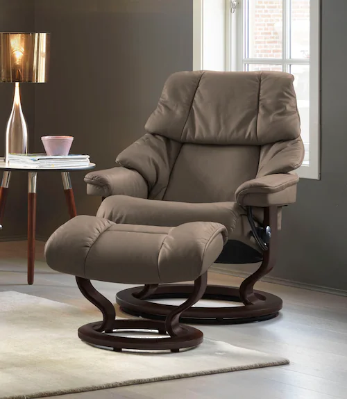 Stressless Relaxsessel "Reno", (Set, Relaxsessel mit Hocker) günstig online kaufen