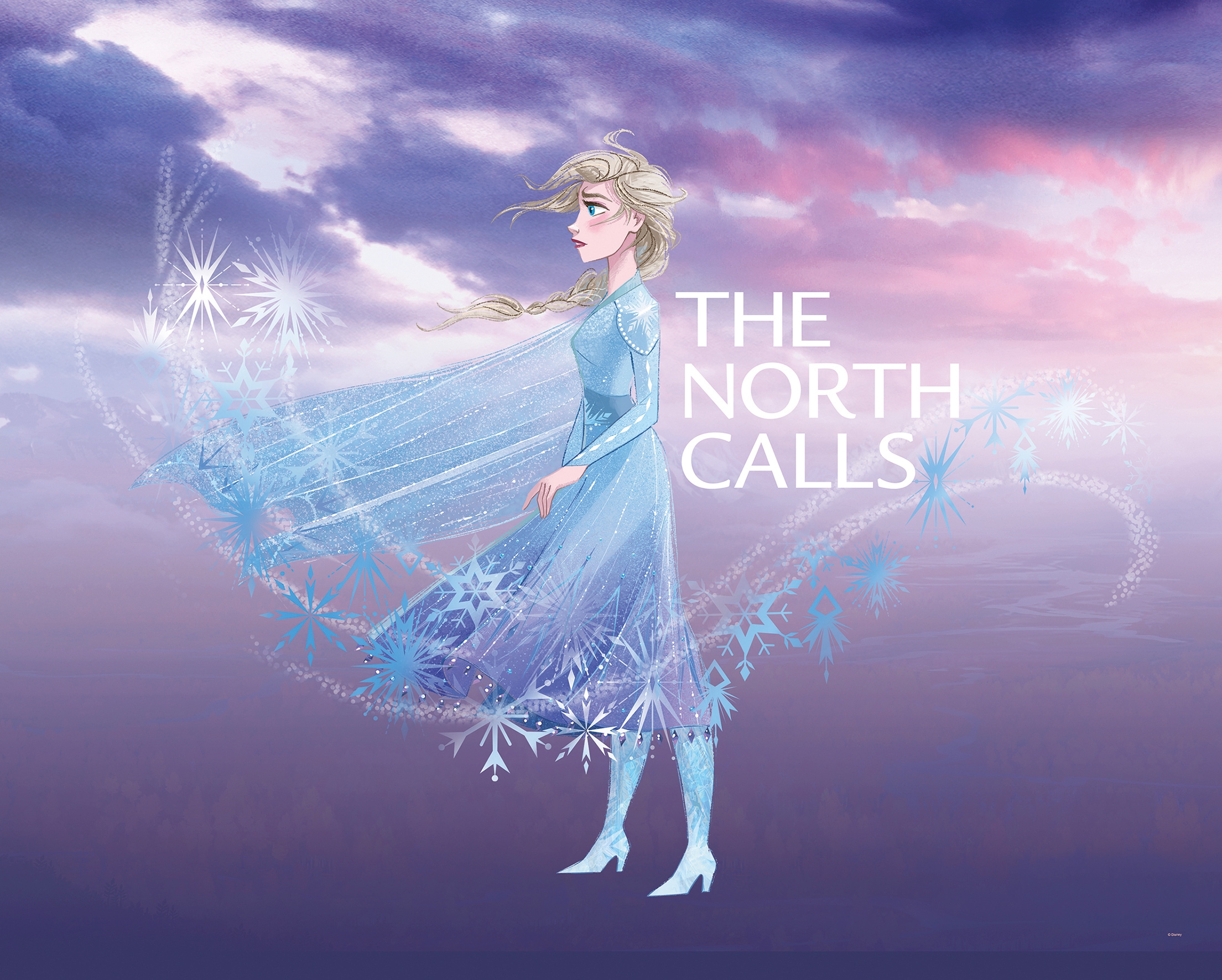 Komar Bild "Frozen Elsa The North Calls", Disney, (1 St.), Wandbild zur Dek günstig online kaufen