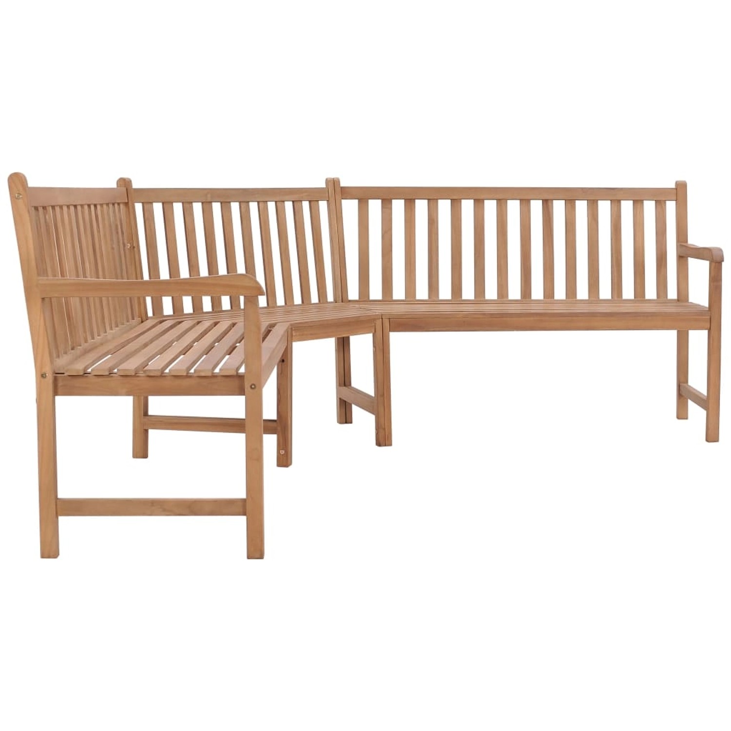 Garten-eckbank 185x185x90 Cm Massivholz Teak günstig online kaufen