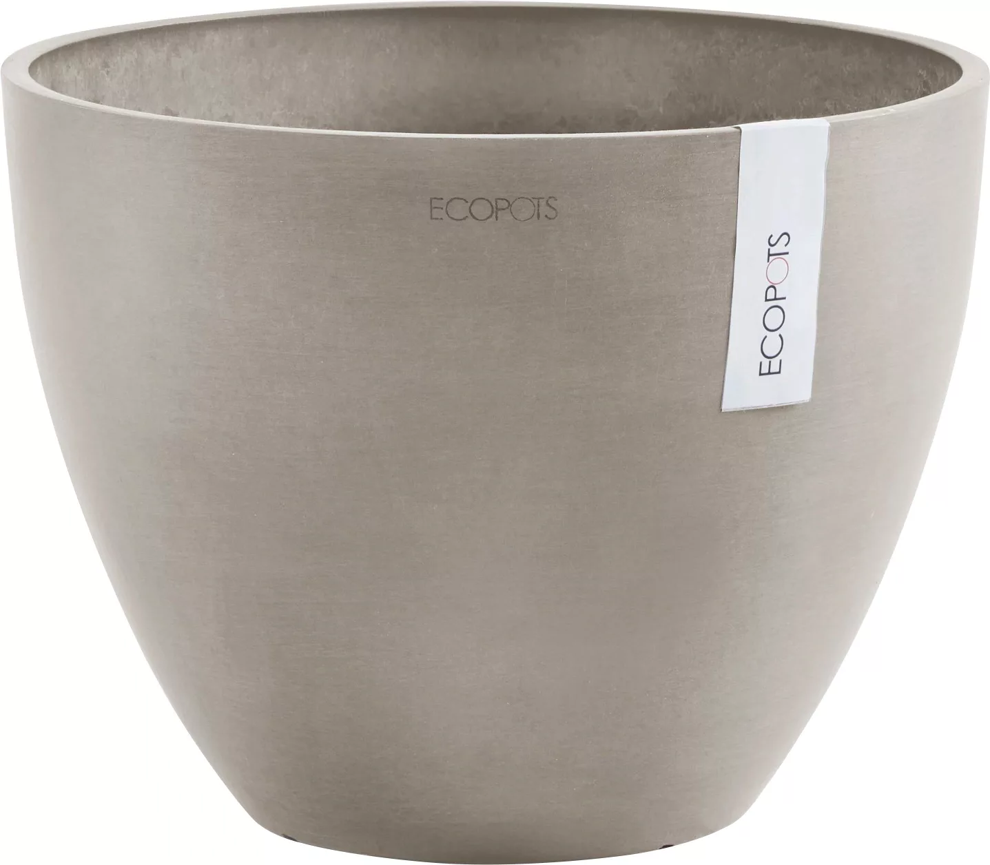 Ecopots Pflanztopf Antwerp Braungrau 30 cm günstig online kaufen